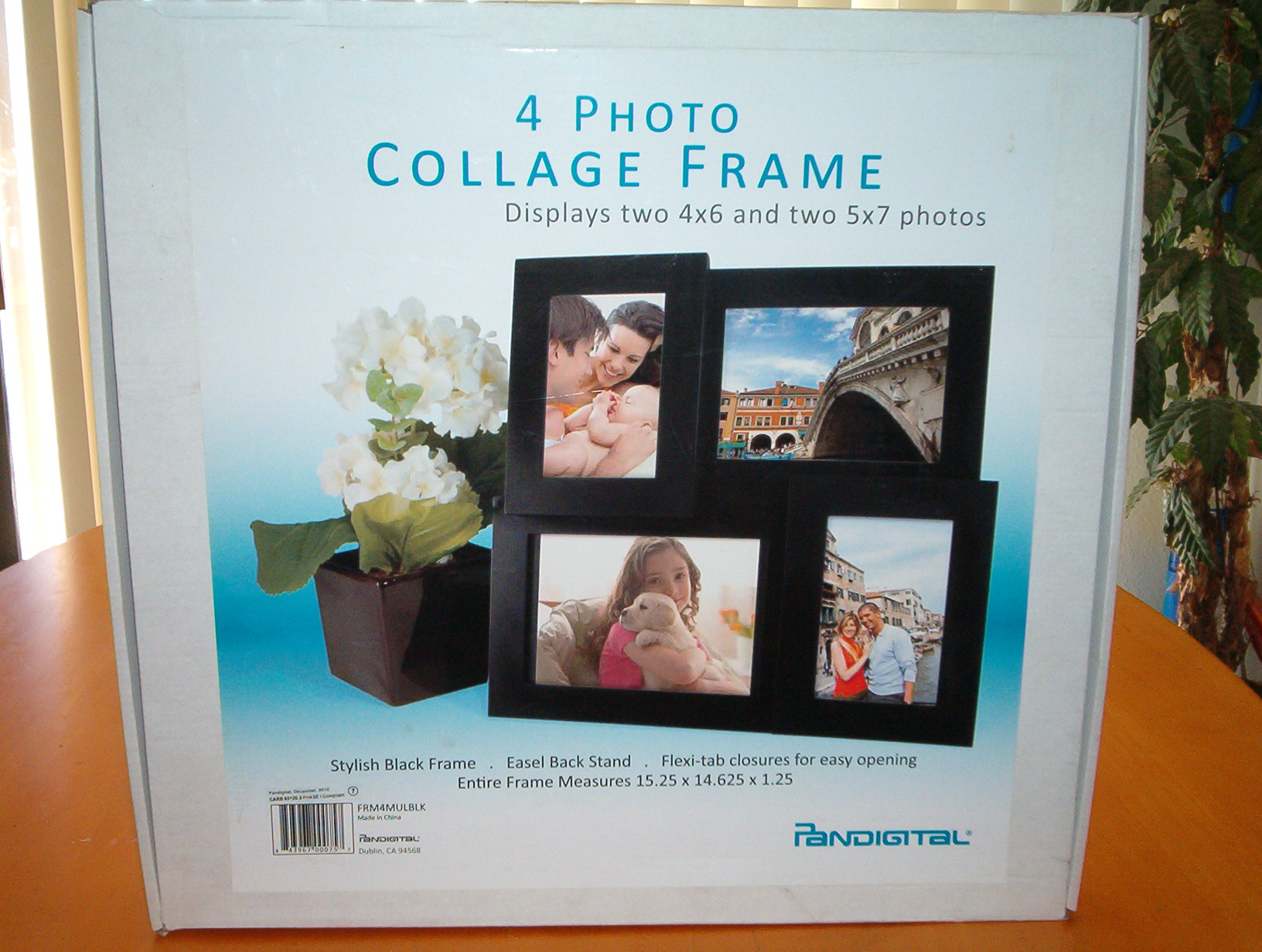 4 Photo Collage Picture Frame