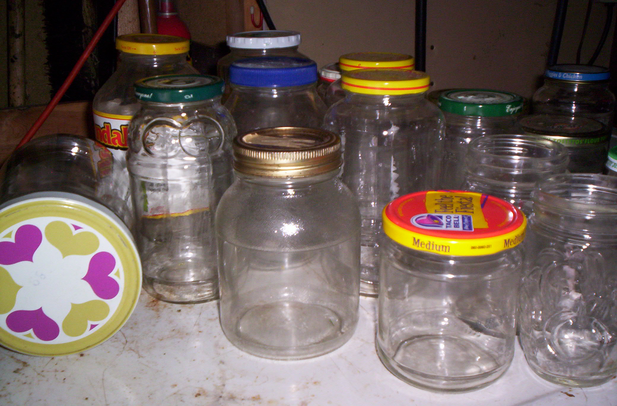 Jam/Jelly Canning Jars