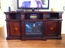 entertainment center/electric fireplace