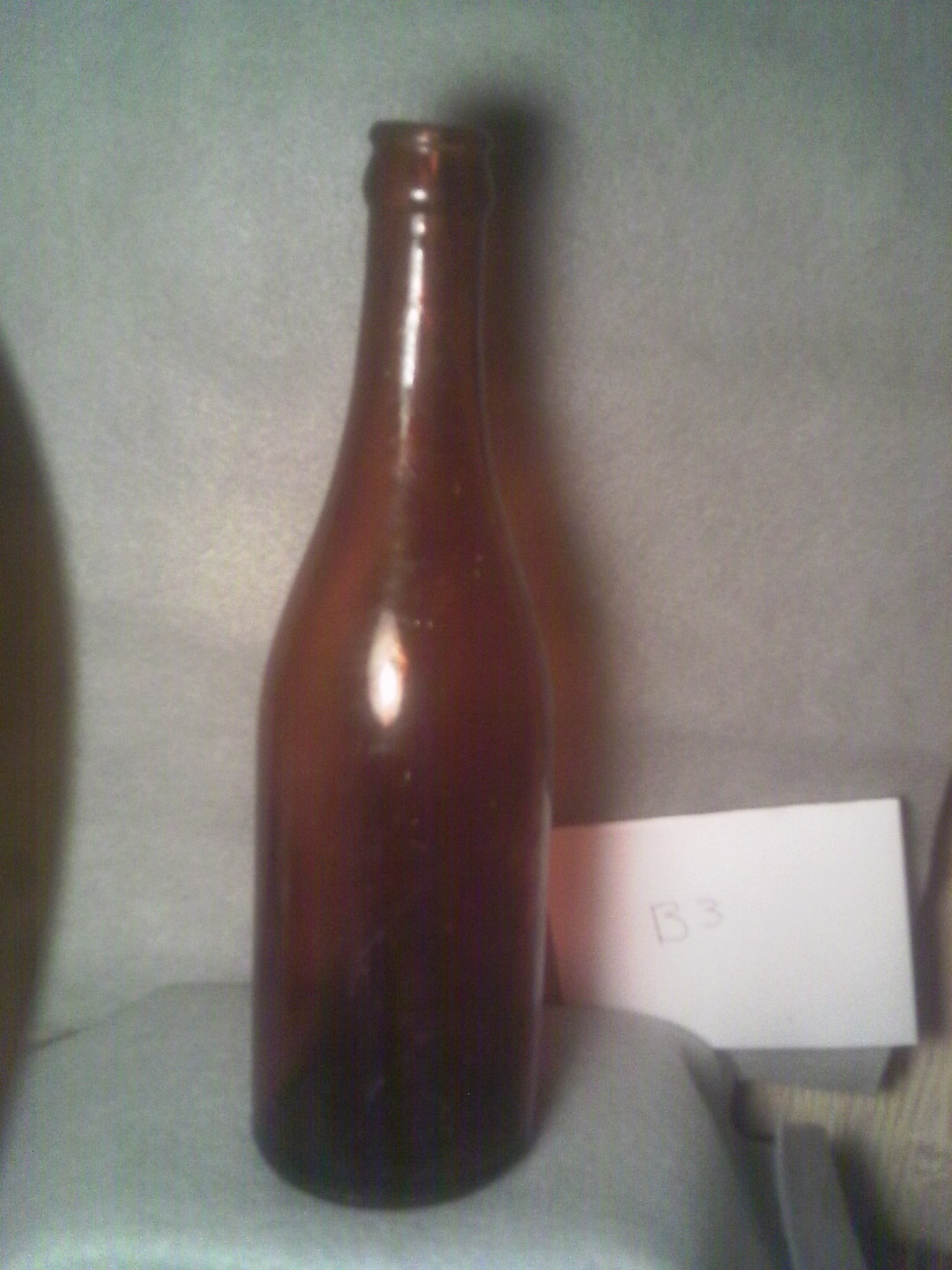 Vintage Seitz Brewery Amber Bottle