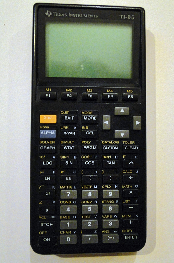 TI-85 Graphing Calculator