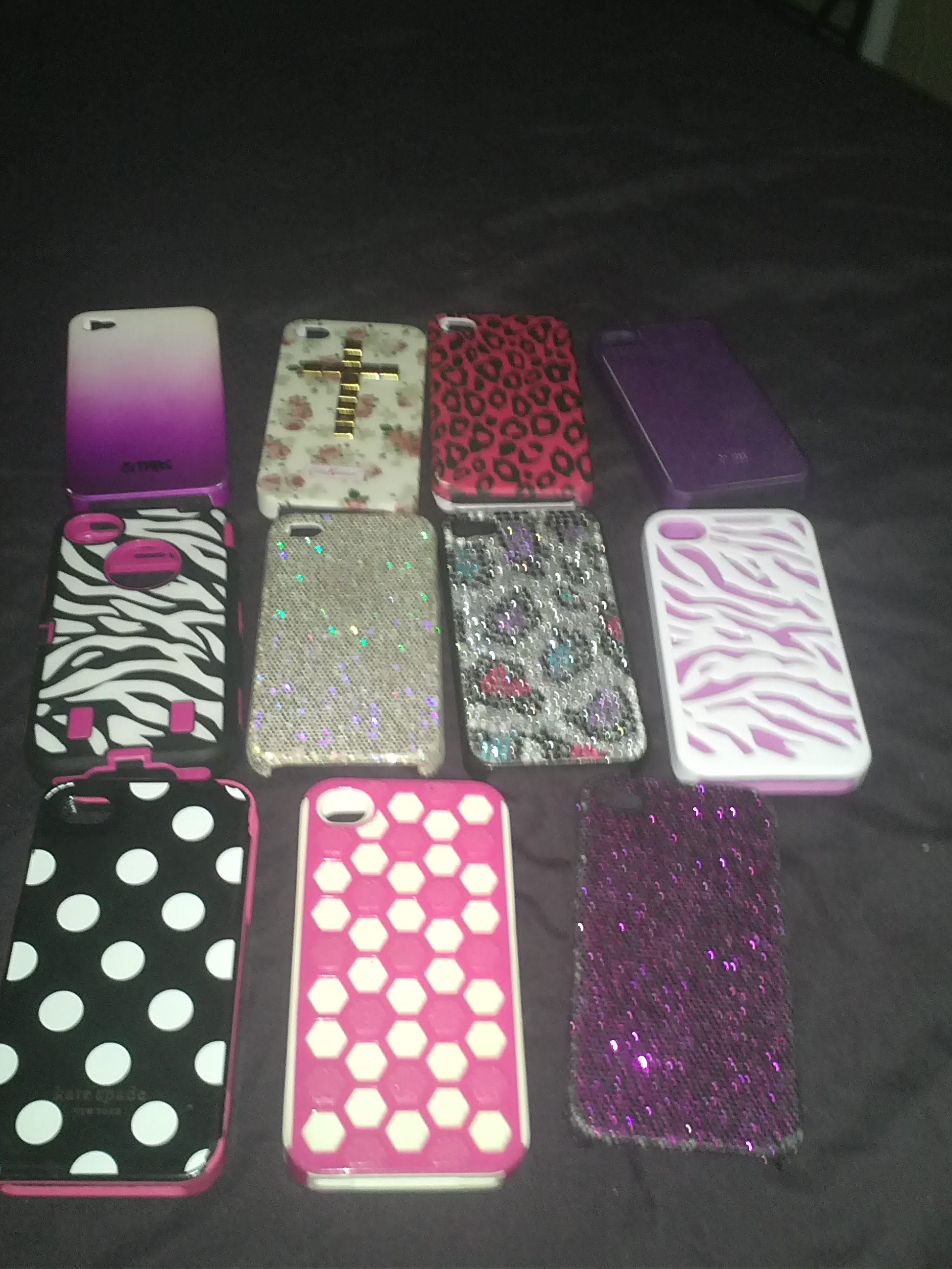 Iphone 4/4S cases (11 of them)