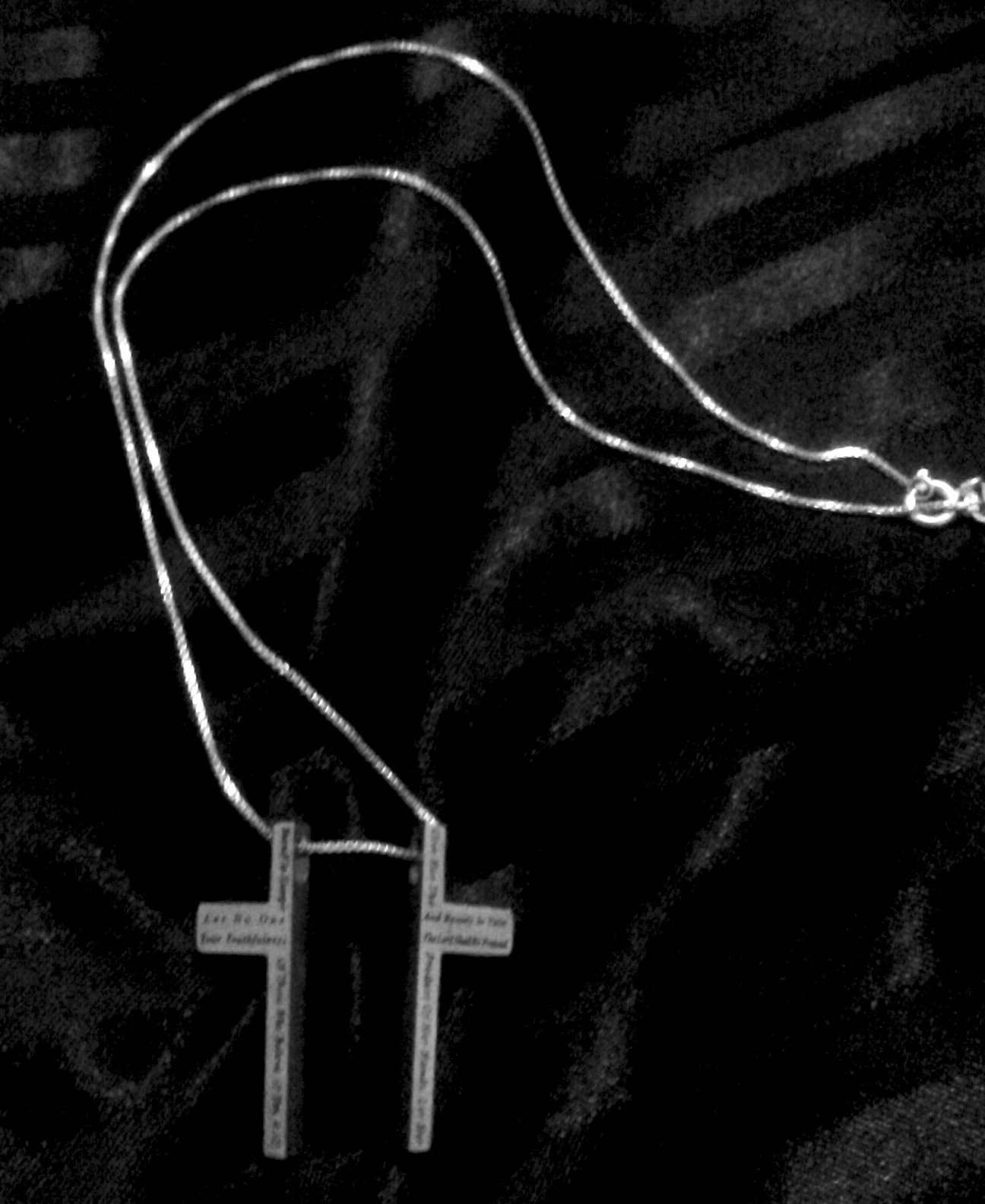 2 Piece Cross Necklace