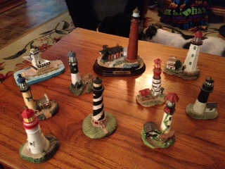 Mini Lighthouse figurines