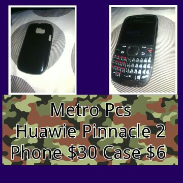 Huawie Pinnacle 2 w/ case