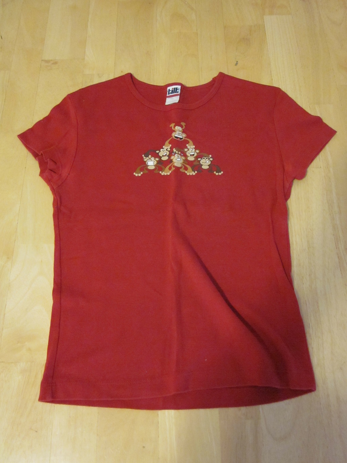 Red Monkey T-Shirt - Large