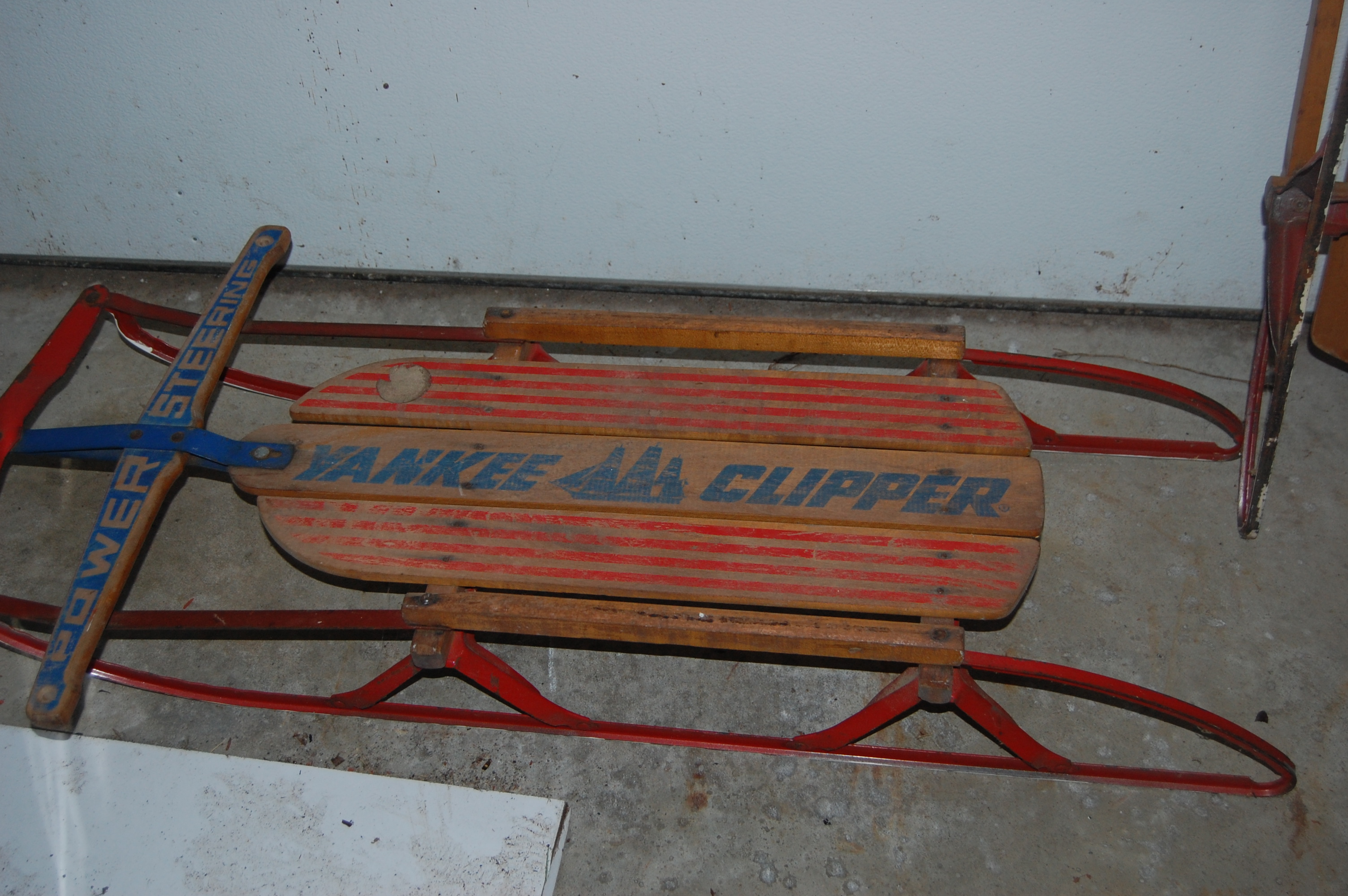 Antique Sled Yankee Clipper