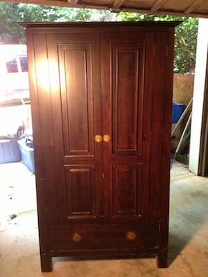 T.V. Armoire