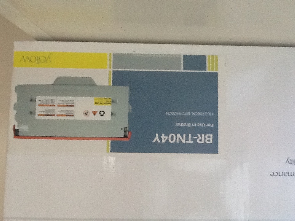 Compatible Brother TN04Y Yellow Toner Cartridge