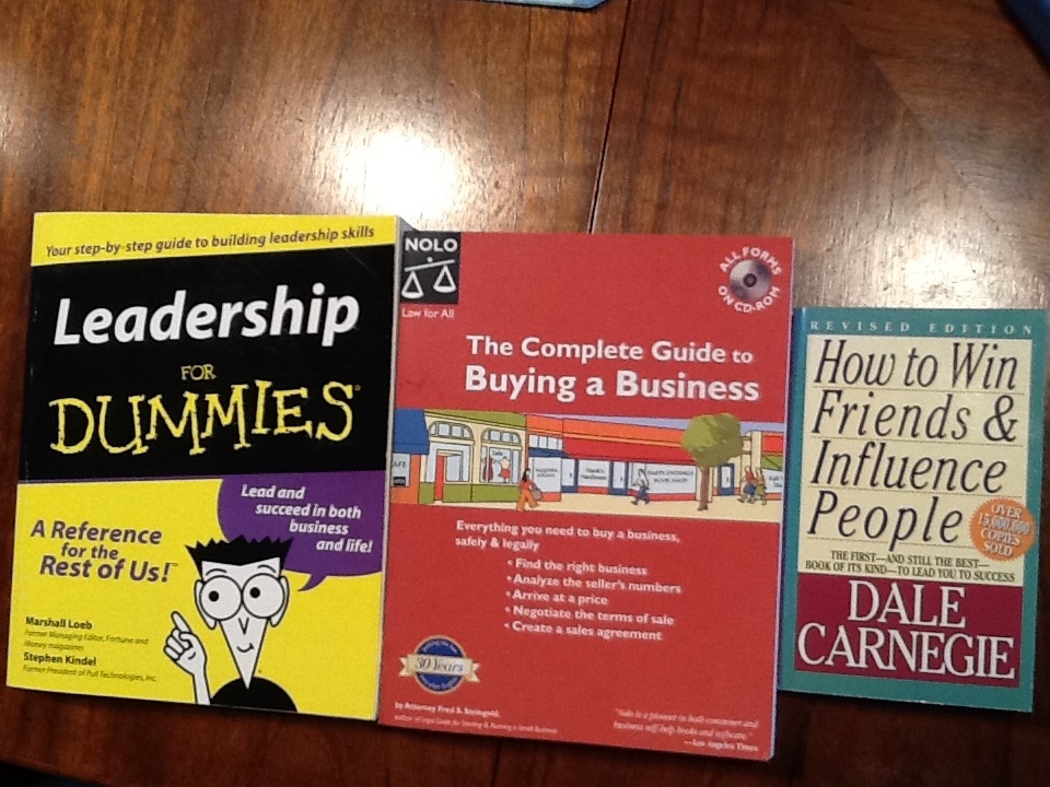 Books for business people $5 each