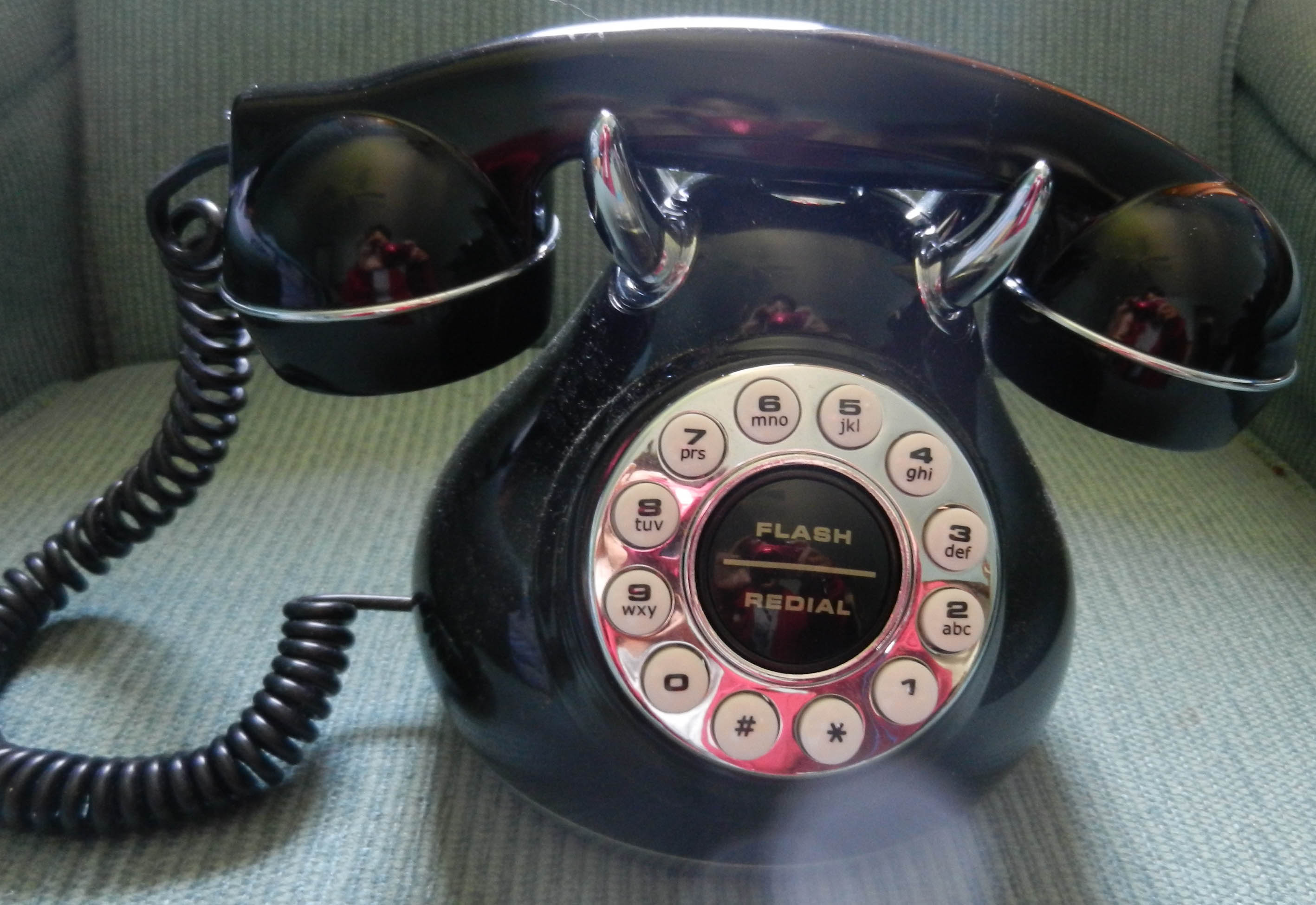 Rotary style phone