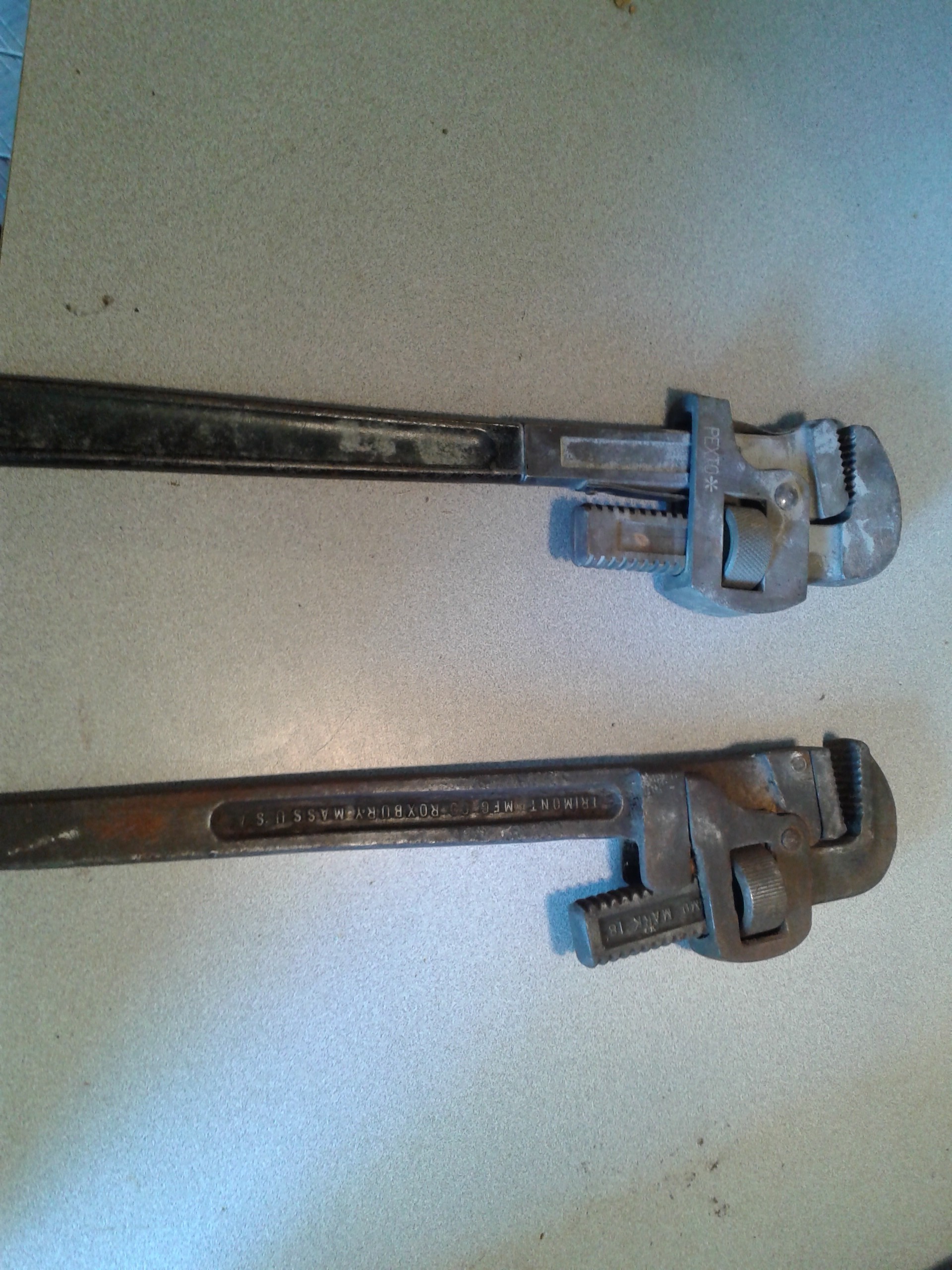 Antique Pipe wrenches