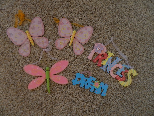 wall decor for kids - butterflies
