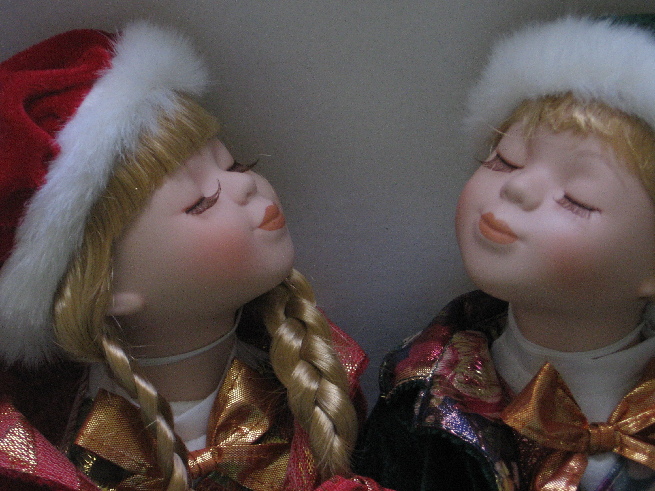 Porcelin Twin dolls