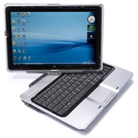 Laptop HP Tablet NoteBook PAVILION TX1000 1GB 100GB DVD-RW Window