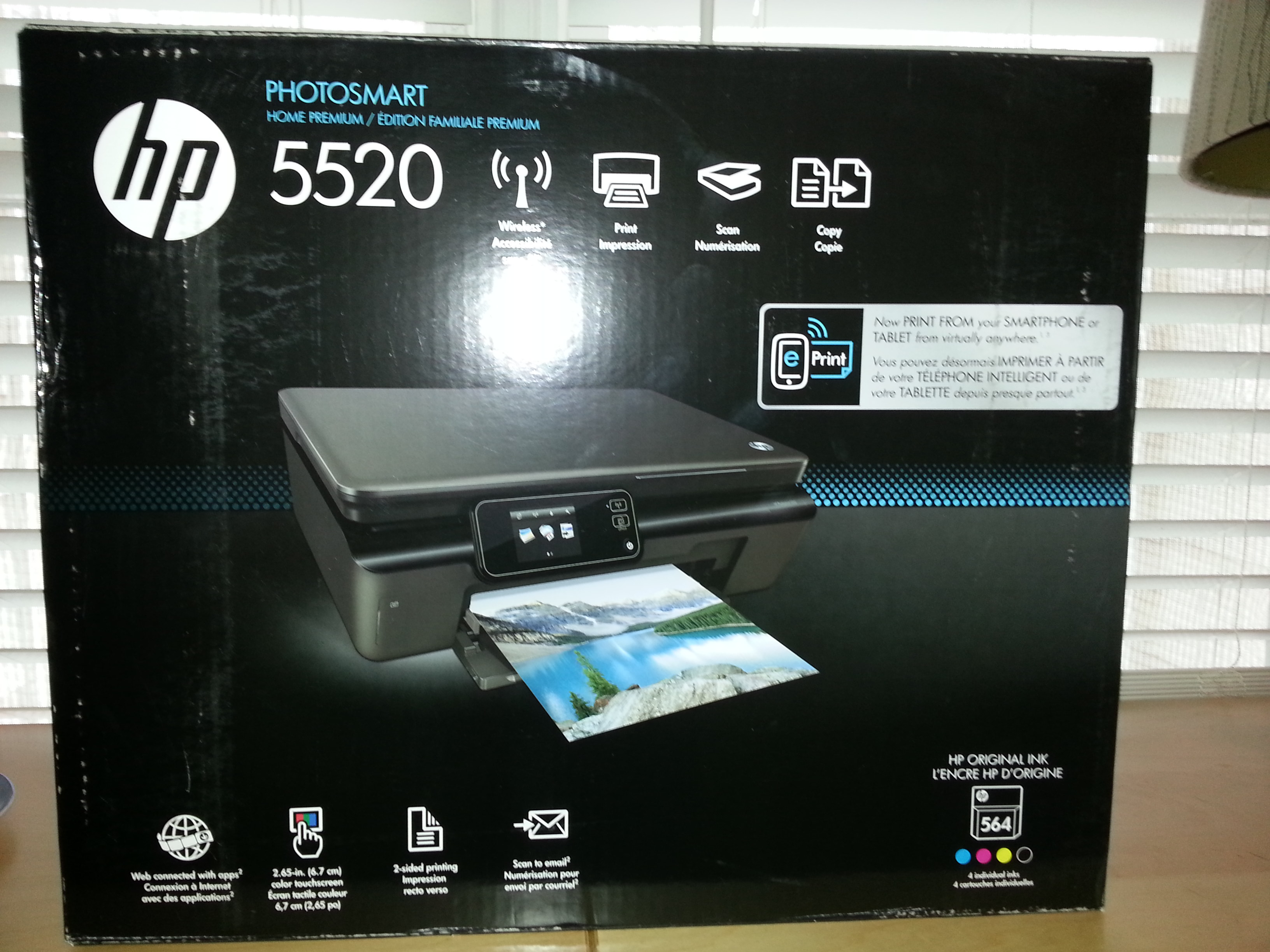 HP 5520 Printer, scanner, copier