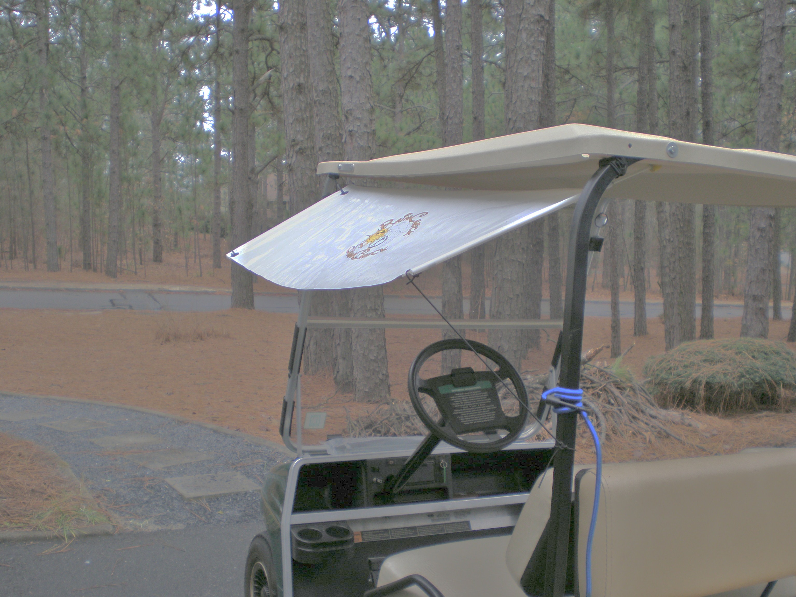 Rain Check Sun Check Golf Cart Visor