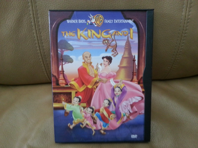 DVD The King and I, cartoon version