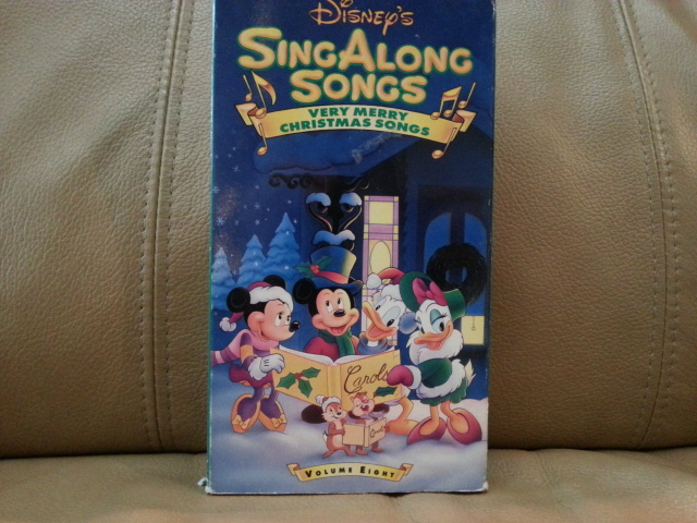 VHS Sing A Long Songs, Disney