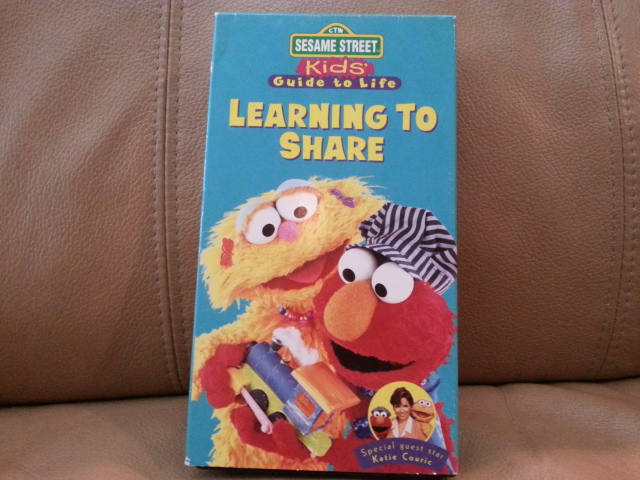 VHS Sesame Street Learning to Share