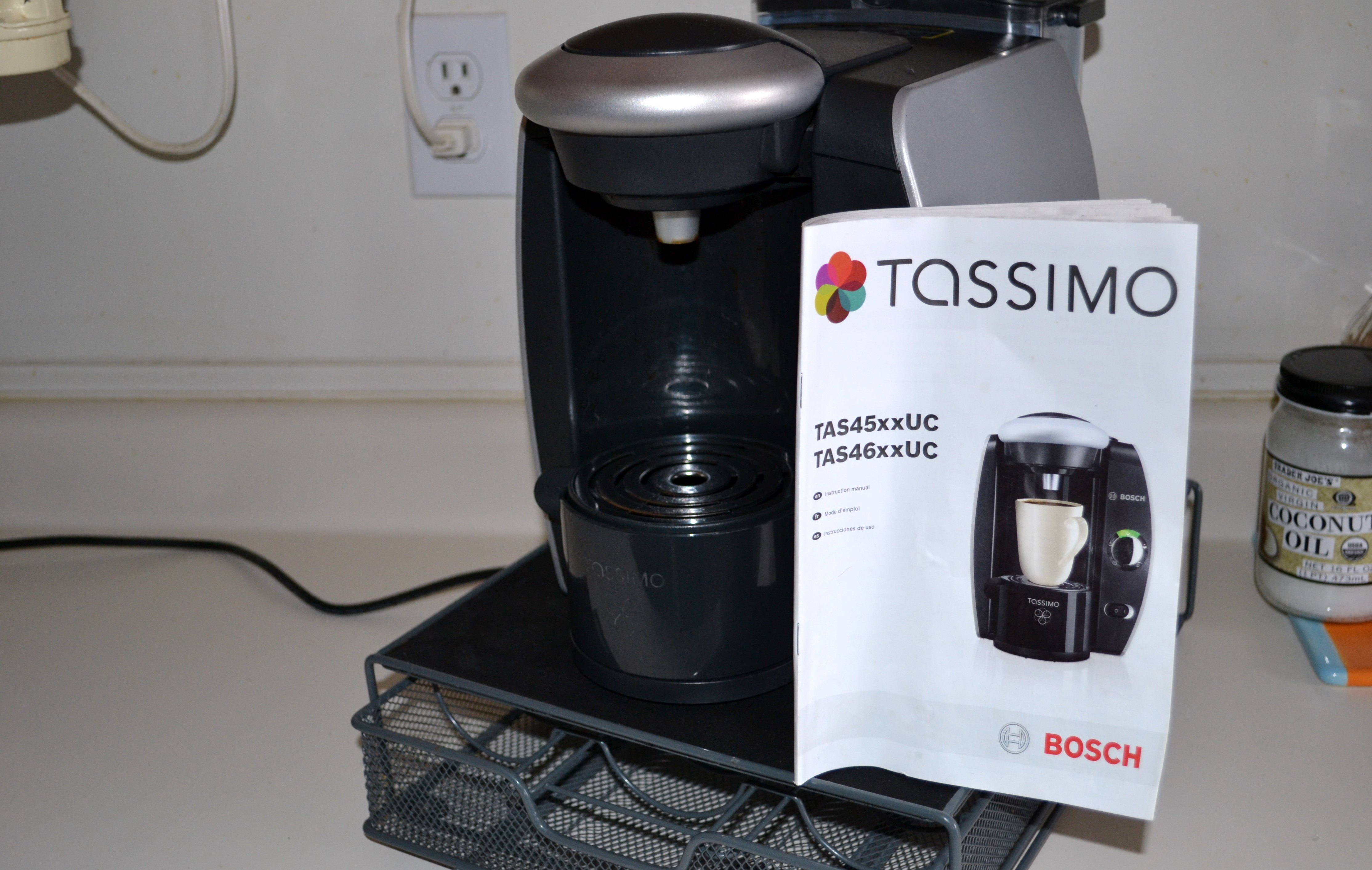Tassimo single serve coffee maker made by Bosch