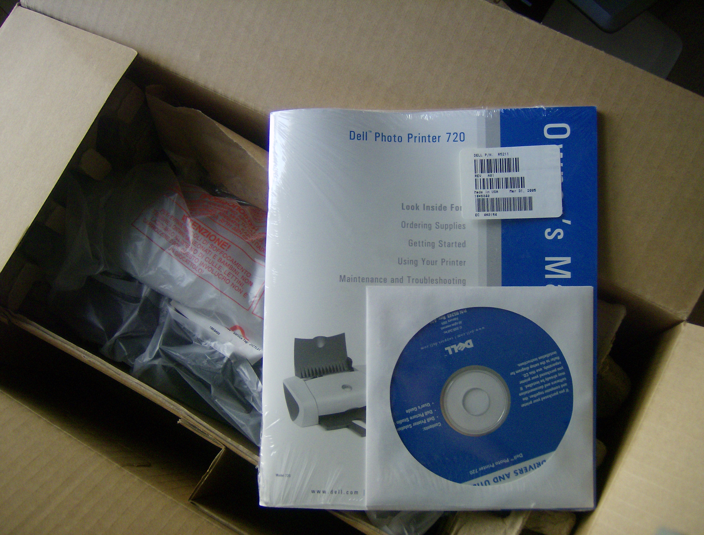 Dell Color Printer 720 - New in Box!