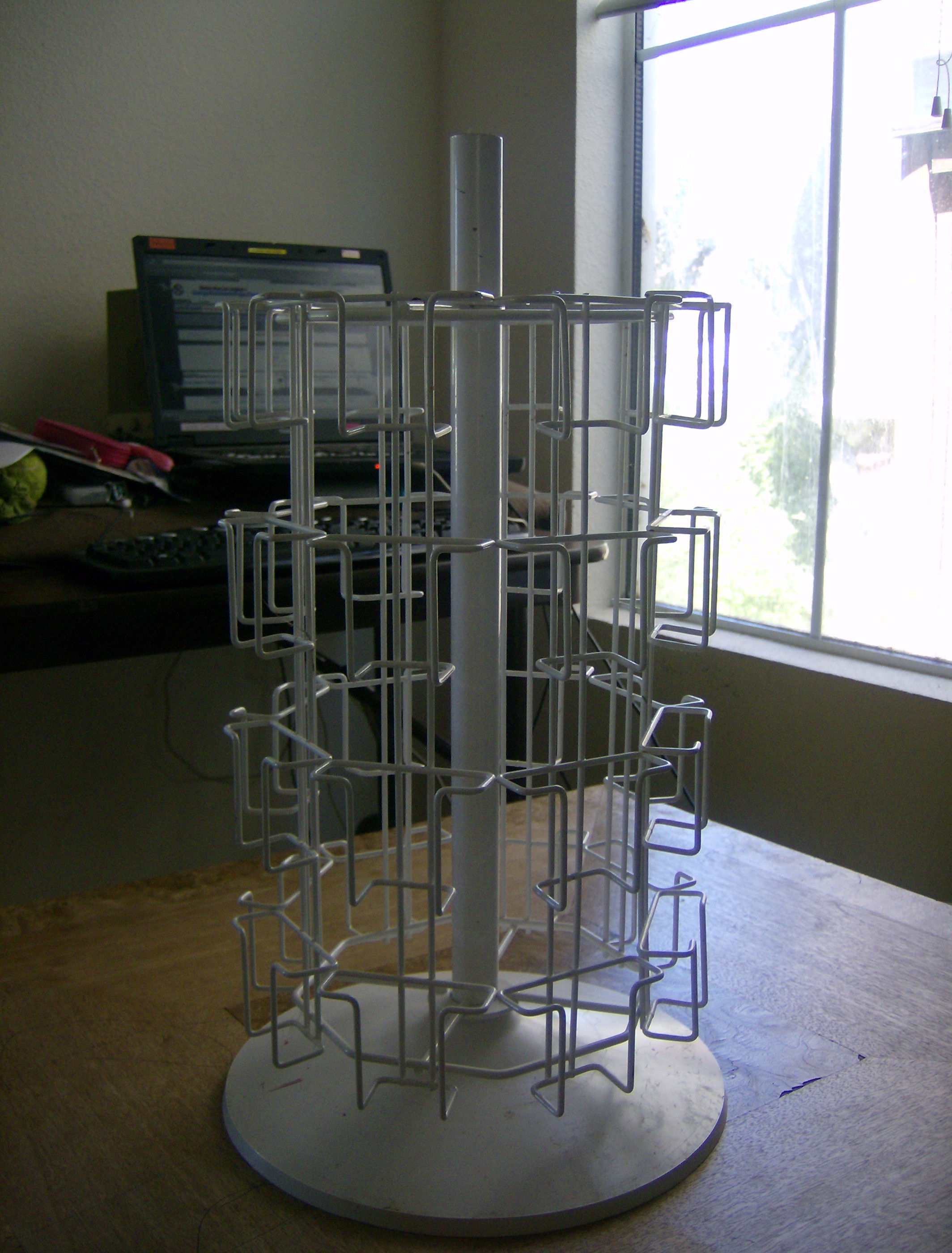 Counter-Top Spinner Rack for Magnets or Floral Cards