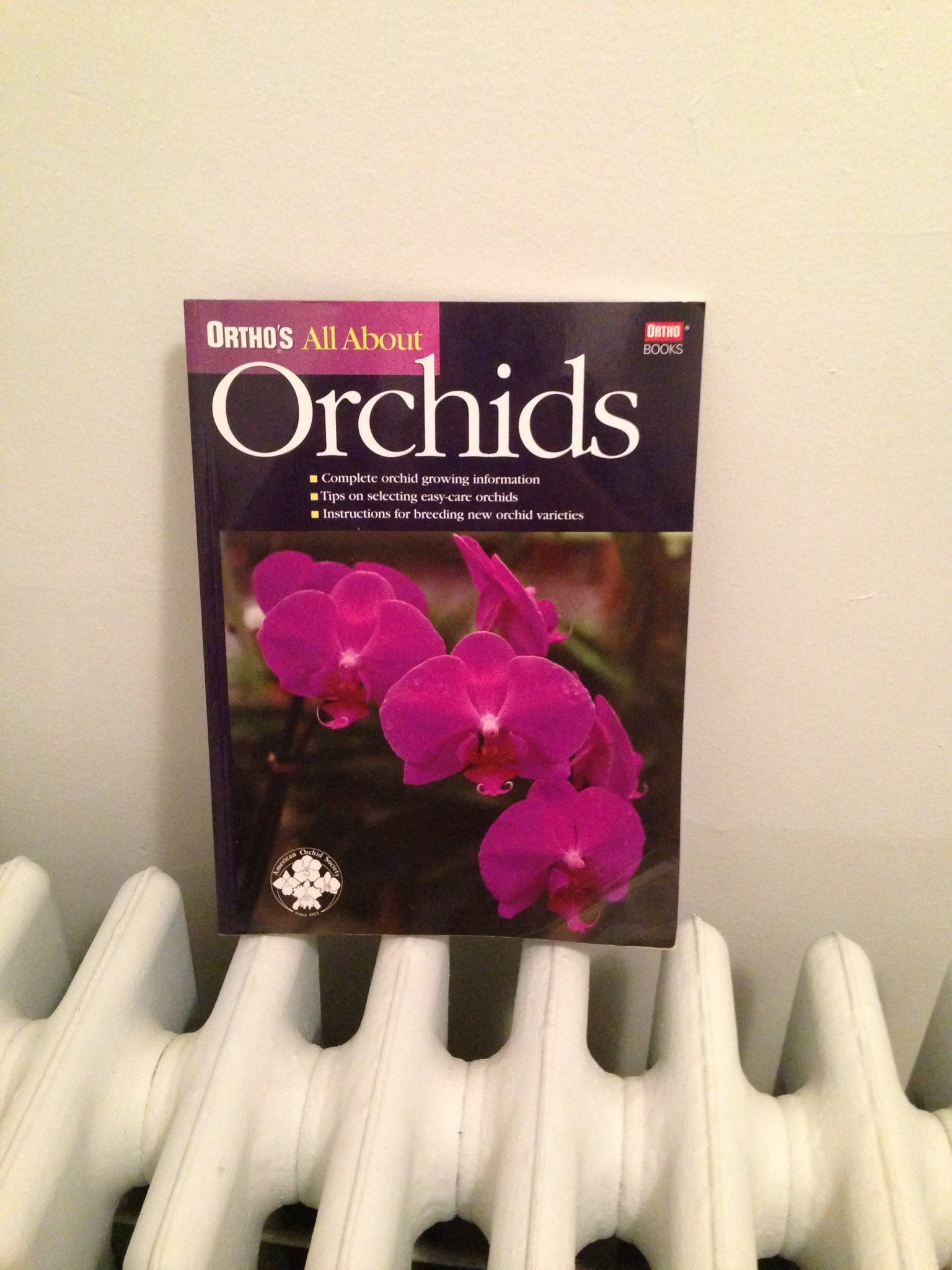 Book on orchids