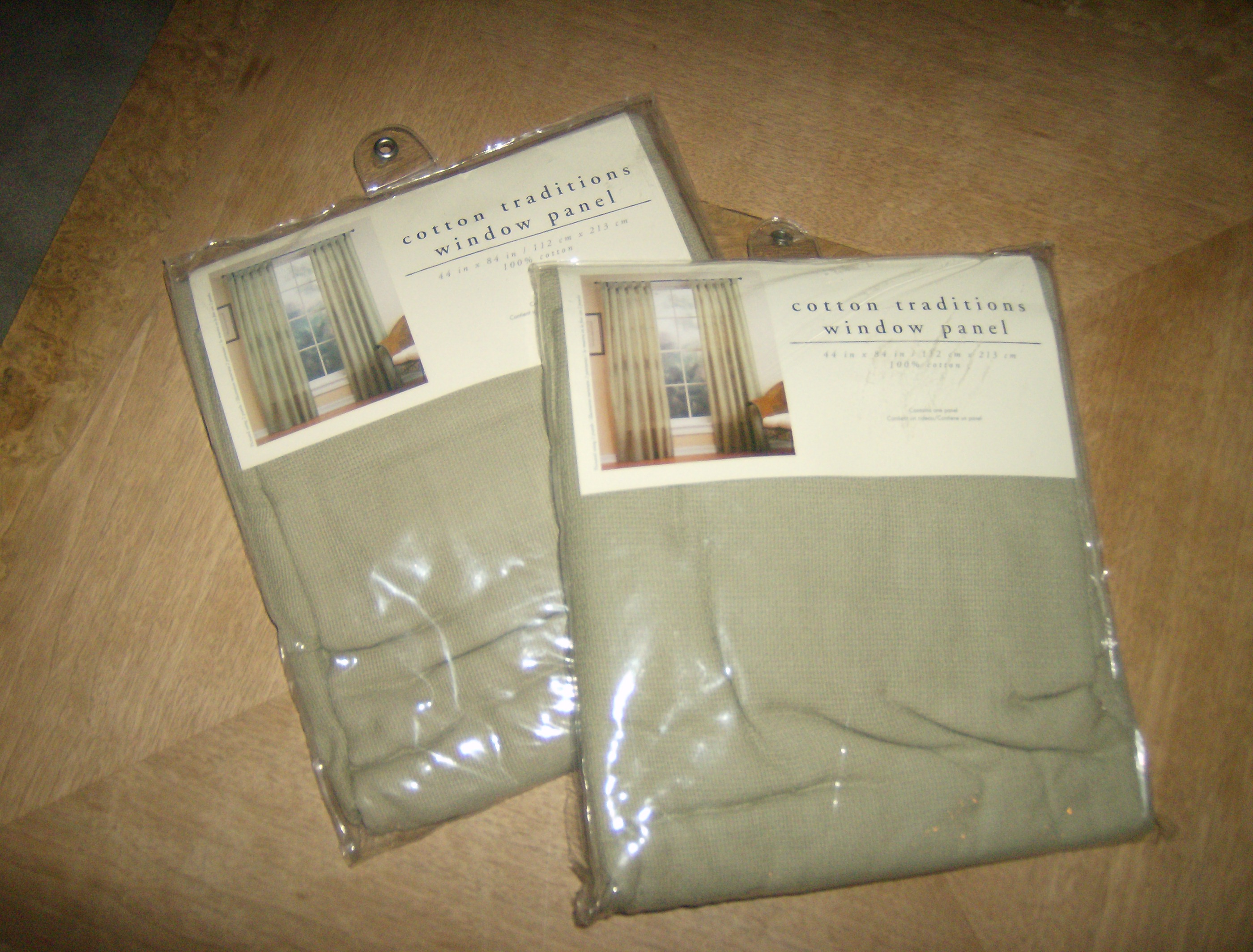 Sage Colored Window Panels - New in Package from Pier 1!