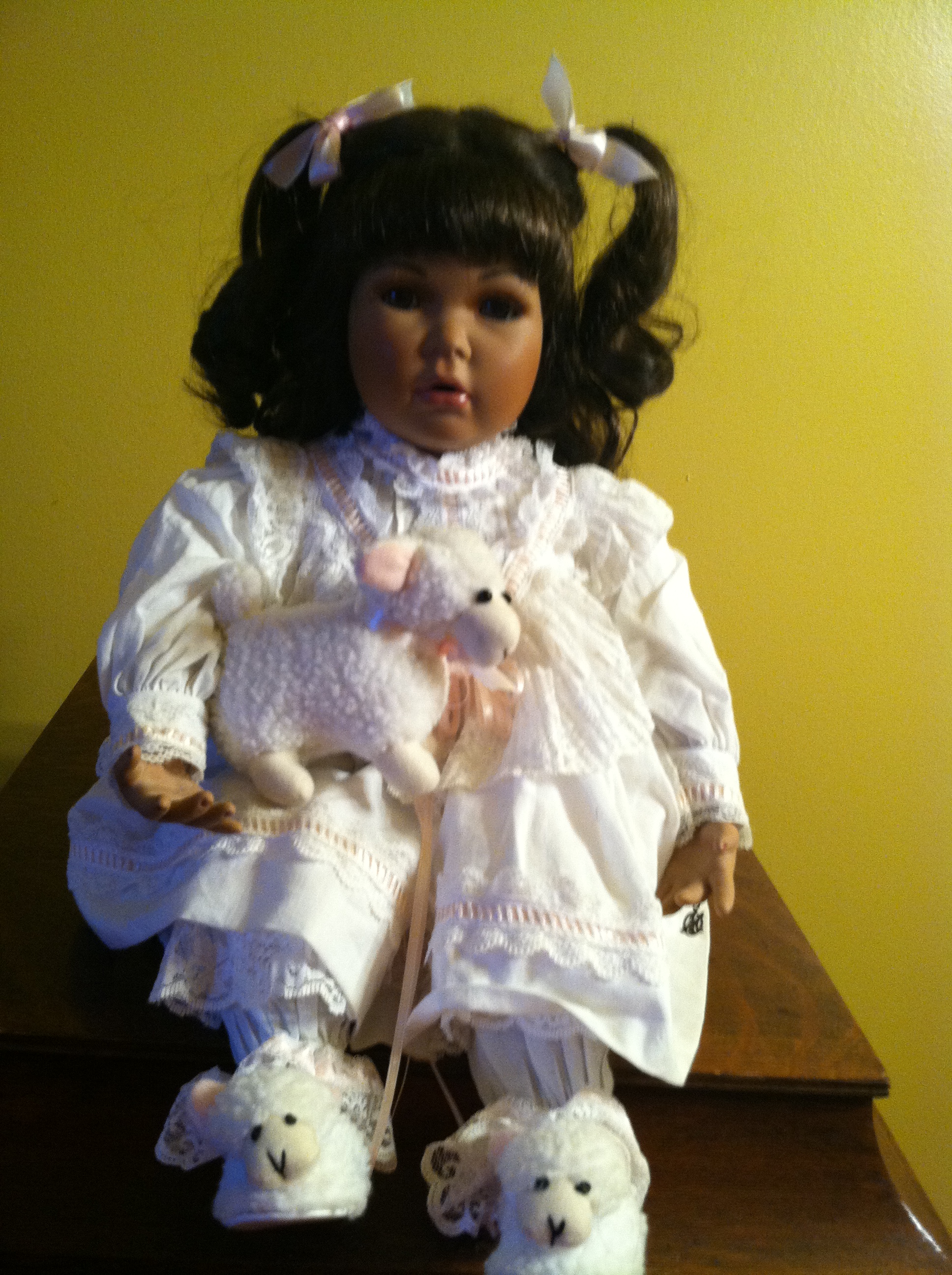 Mary Little Lamb Doll