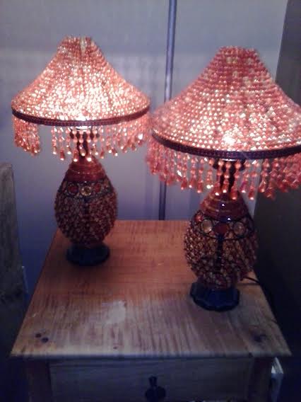 Pair of decor lamps
