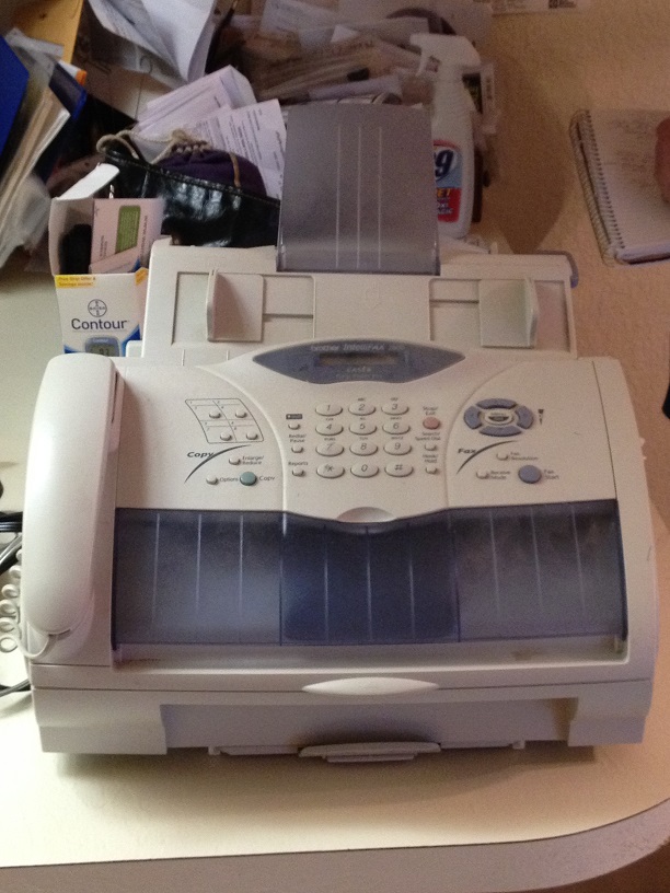 Brother Intel Fax Machine Needs Printer Cartridge