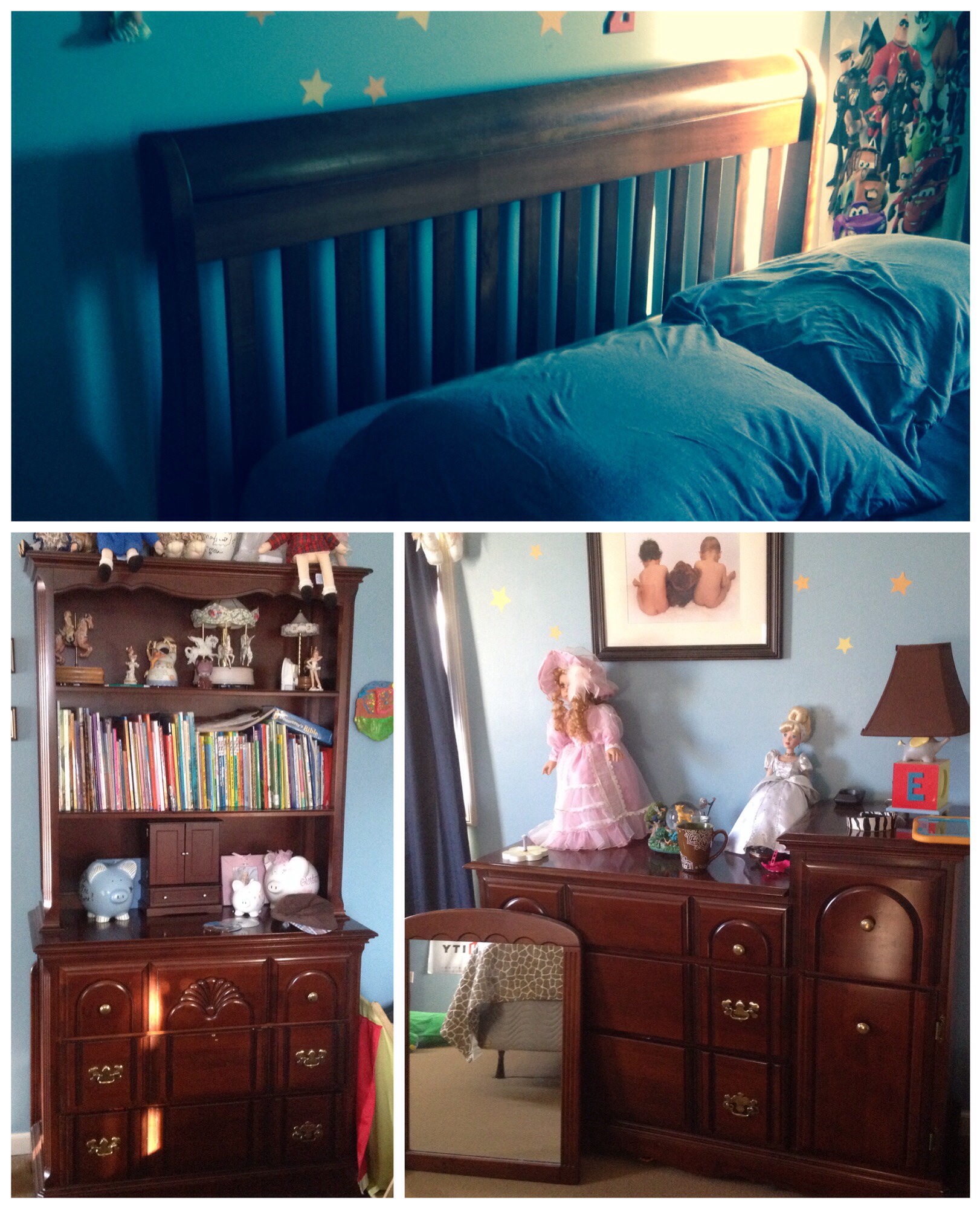 Kids Bedroom Set in Cherrywood. $450. OBO