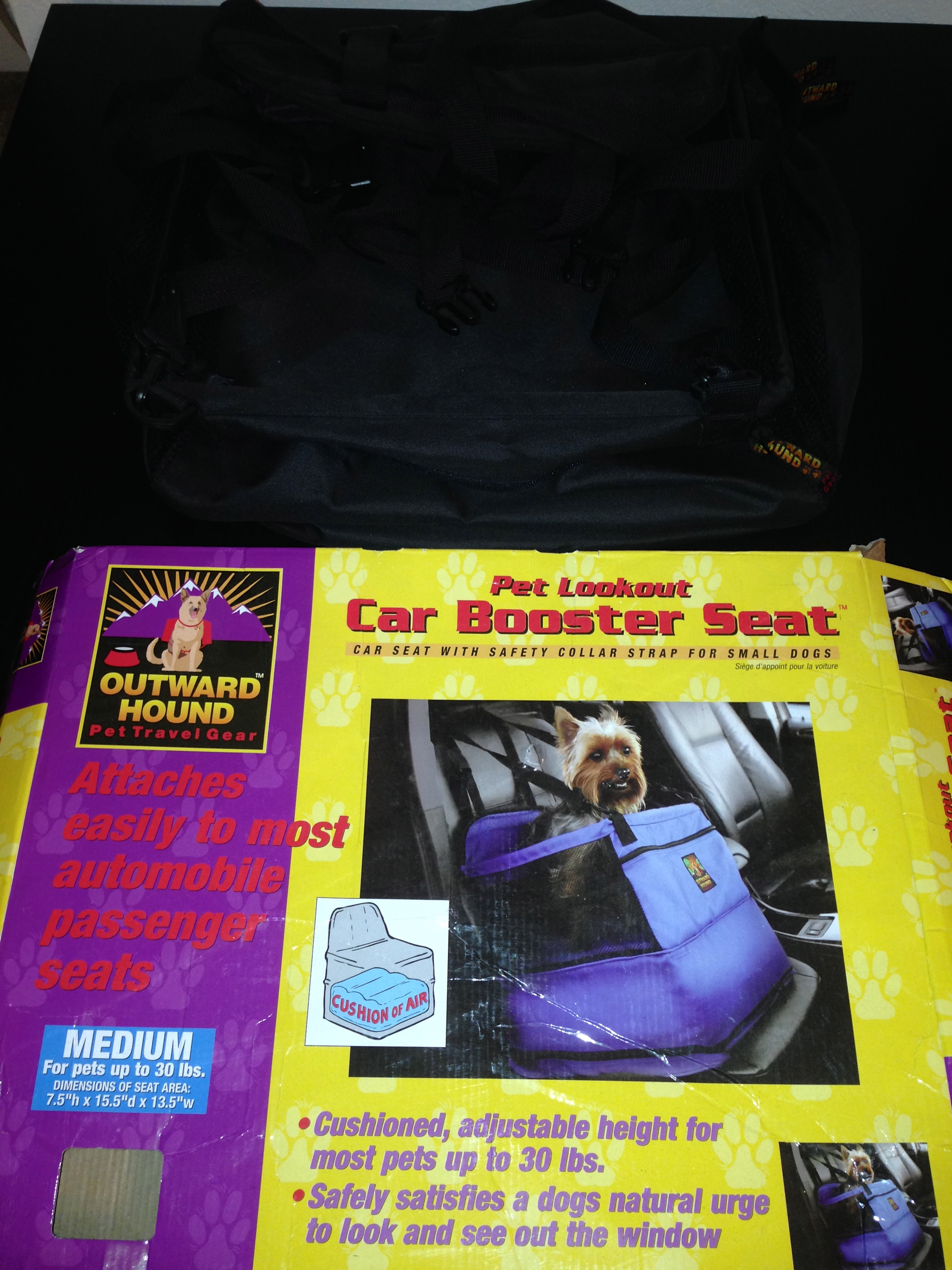 Pet Car Booster Seat - $20 (Morton)
