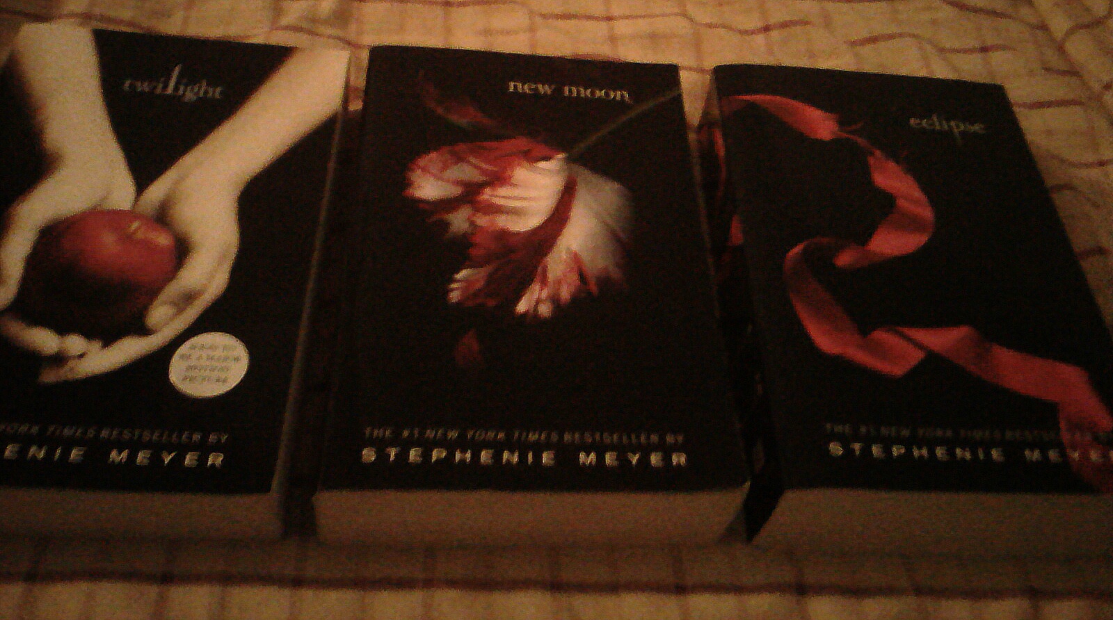 Twilight series: books one through three