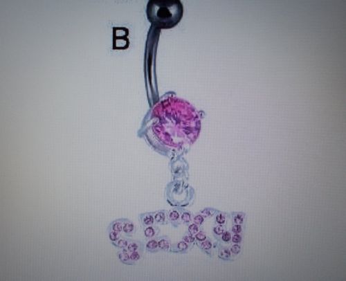Sexy belly button ring