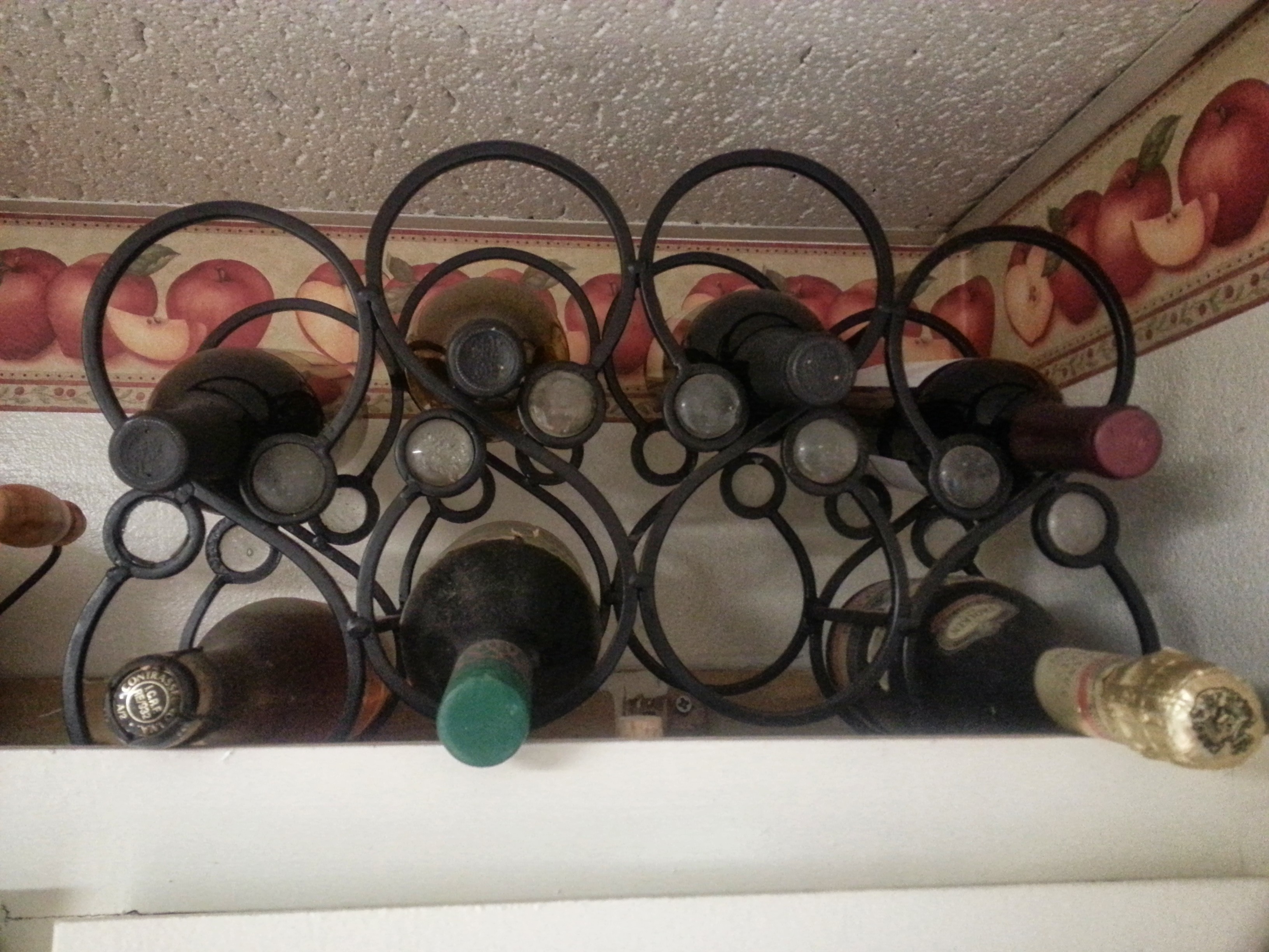 Wine Rack for Countertop, holds 8 bottles