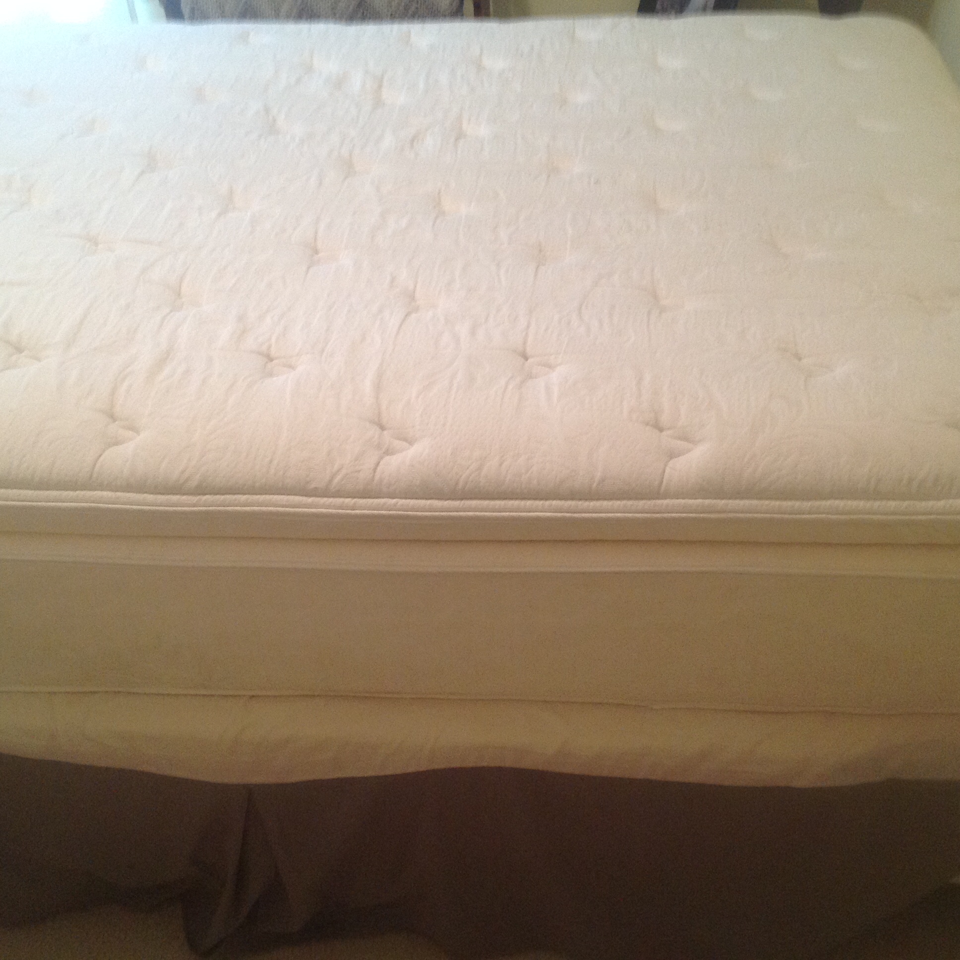 Queen Pillow Top Mattress/Box Spring/Standard Bed Frame