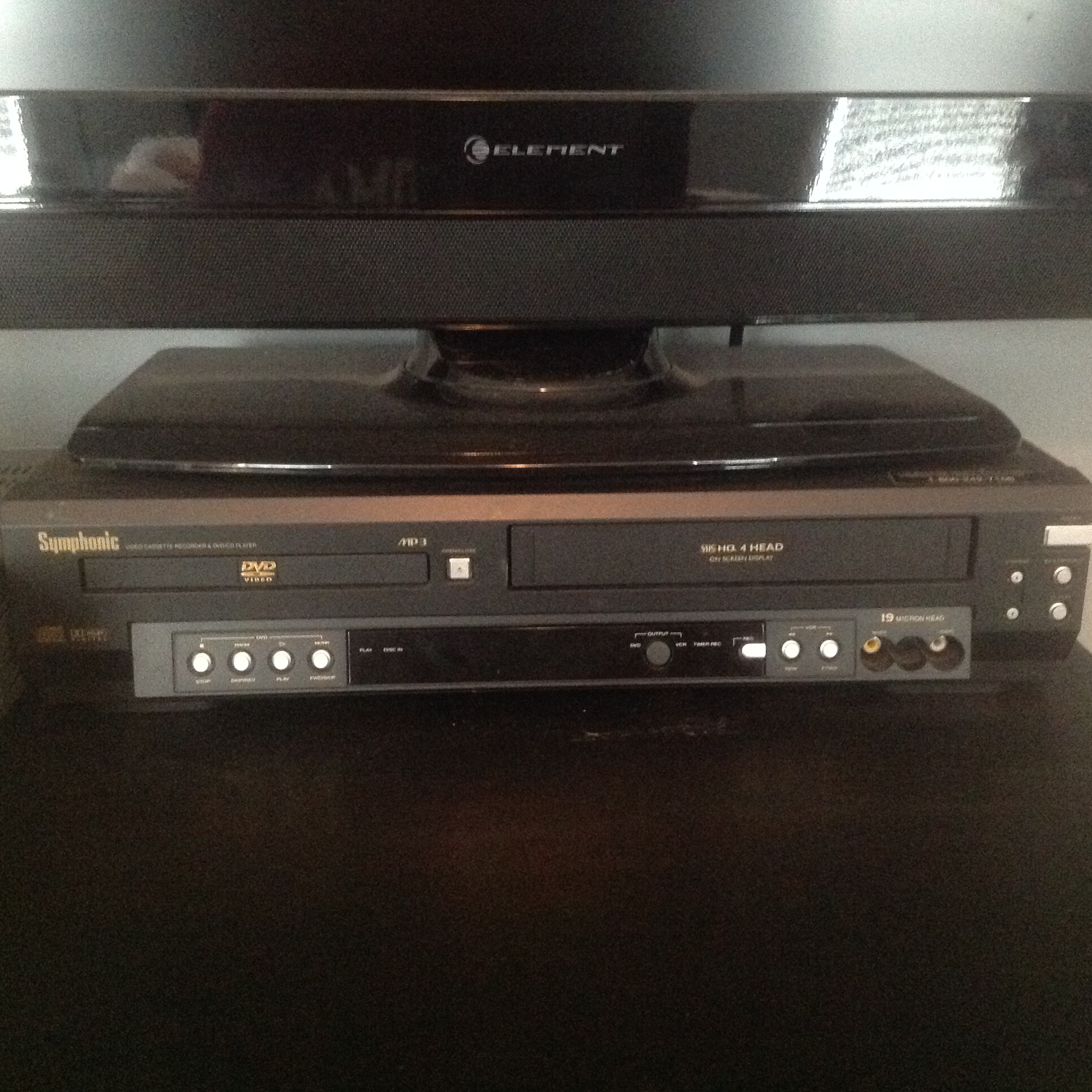 Symphonic DVD/VCR Combo Player