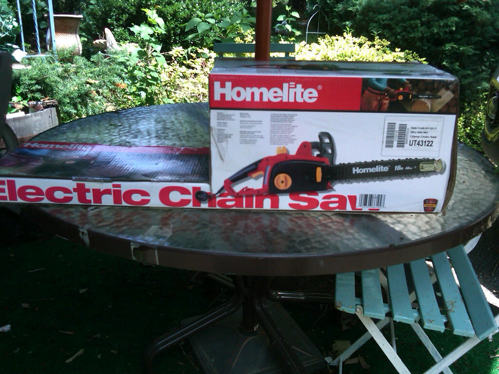Homelite Electric Chainsaw