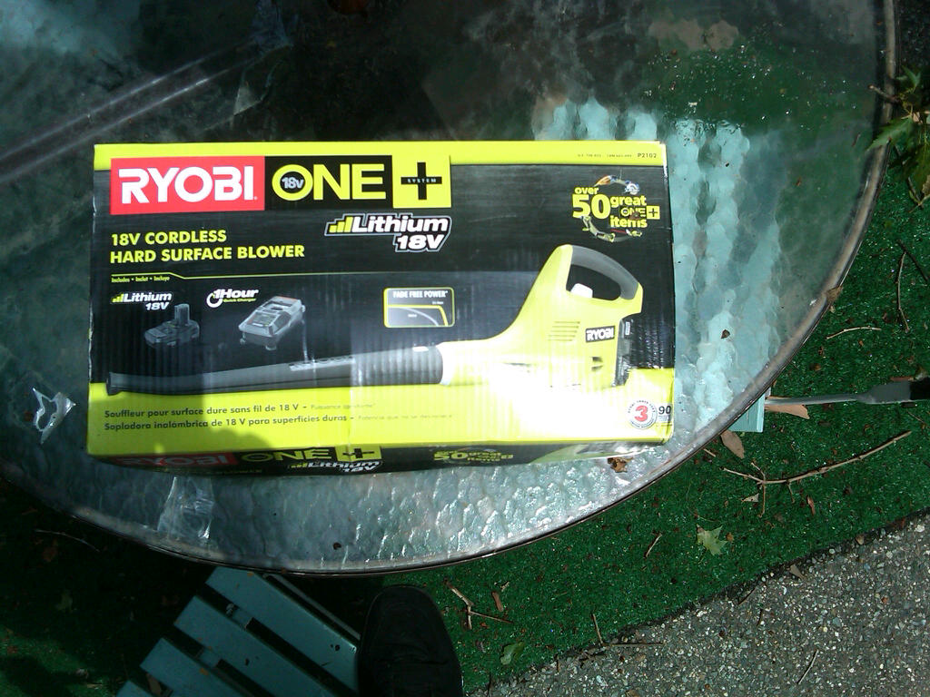 Ryobi One 18V Cordless Hard Surface Blower