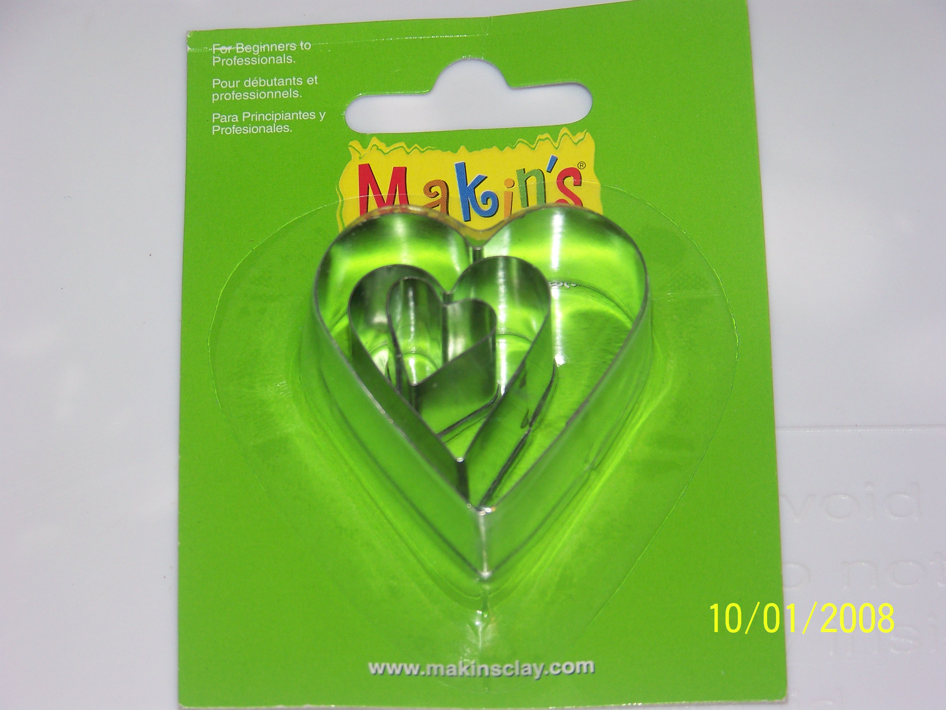 Makin\'s Mini Clay Cutters Heart