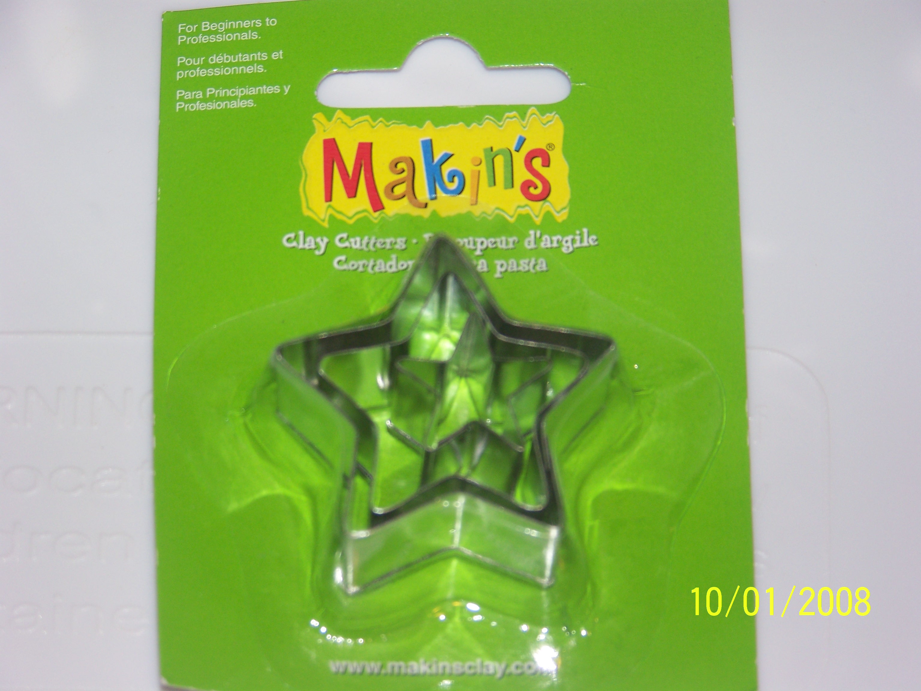 Makin\'s Mini Clay Cutters Star