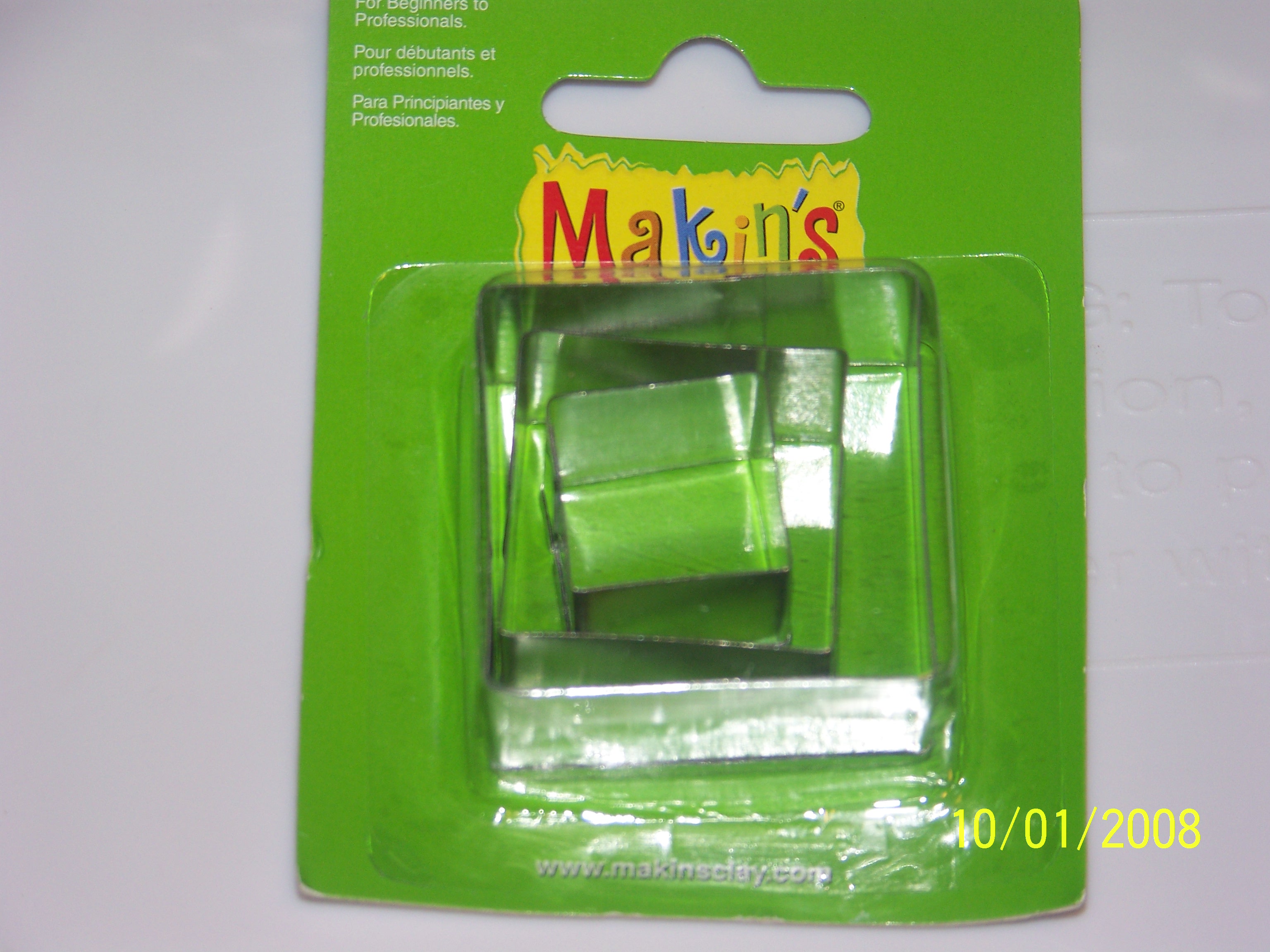 Makin\'s Mini Clay Cutters  Square