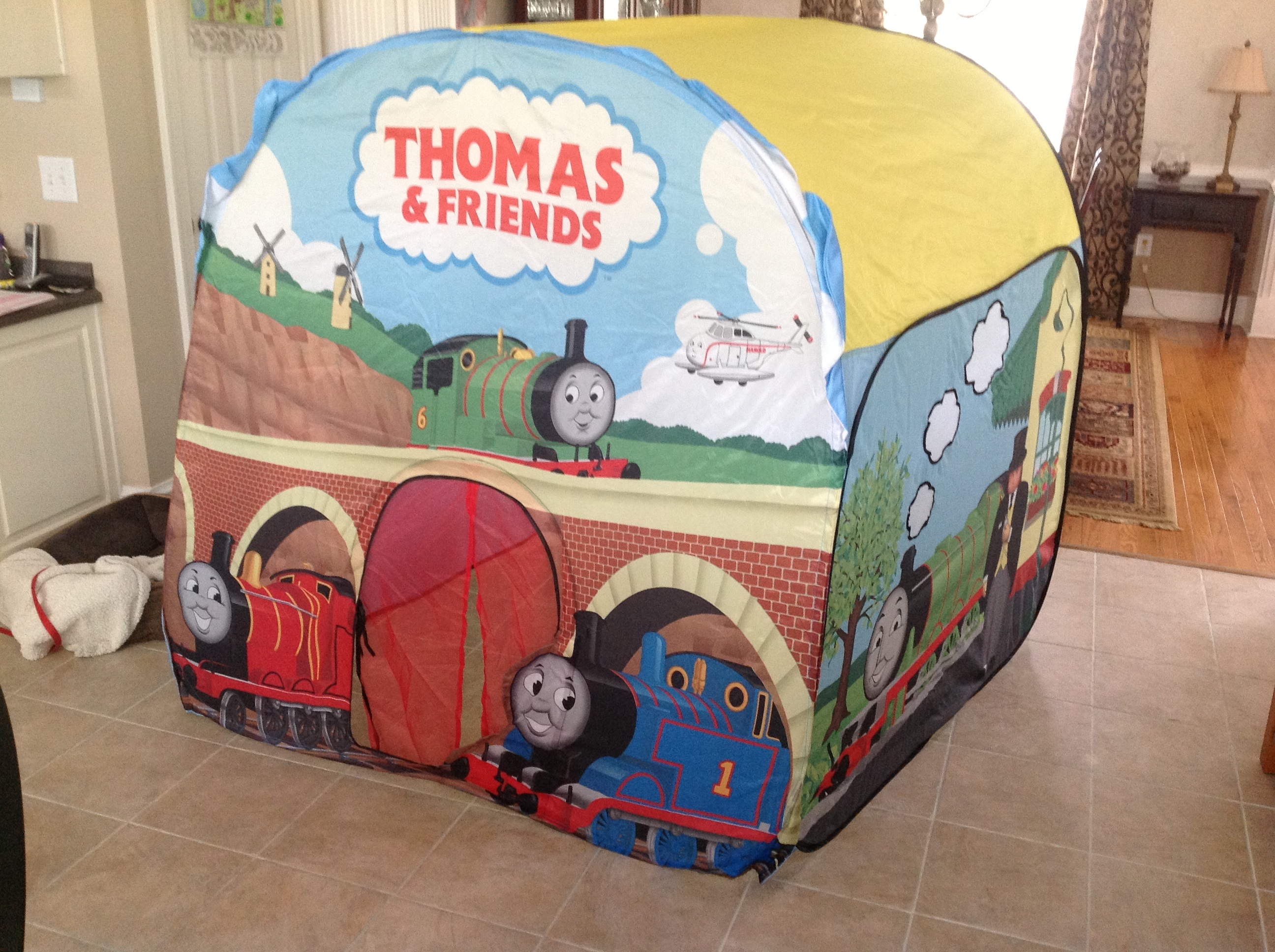 Thomas the Train play tent