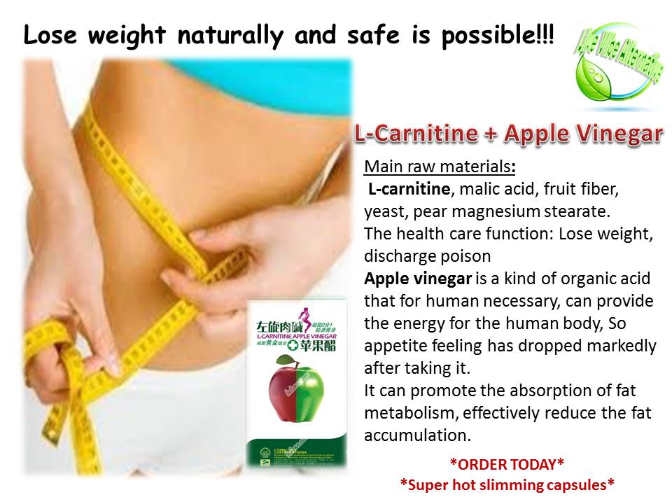 L-Carnitine + Apple Cider Vinegar Pills