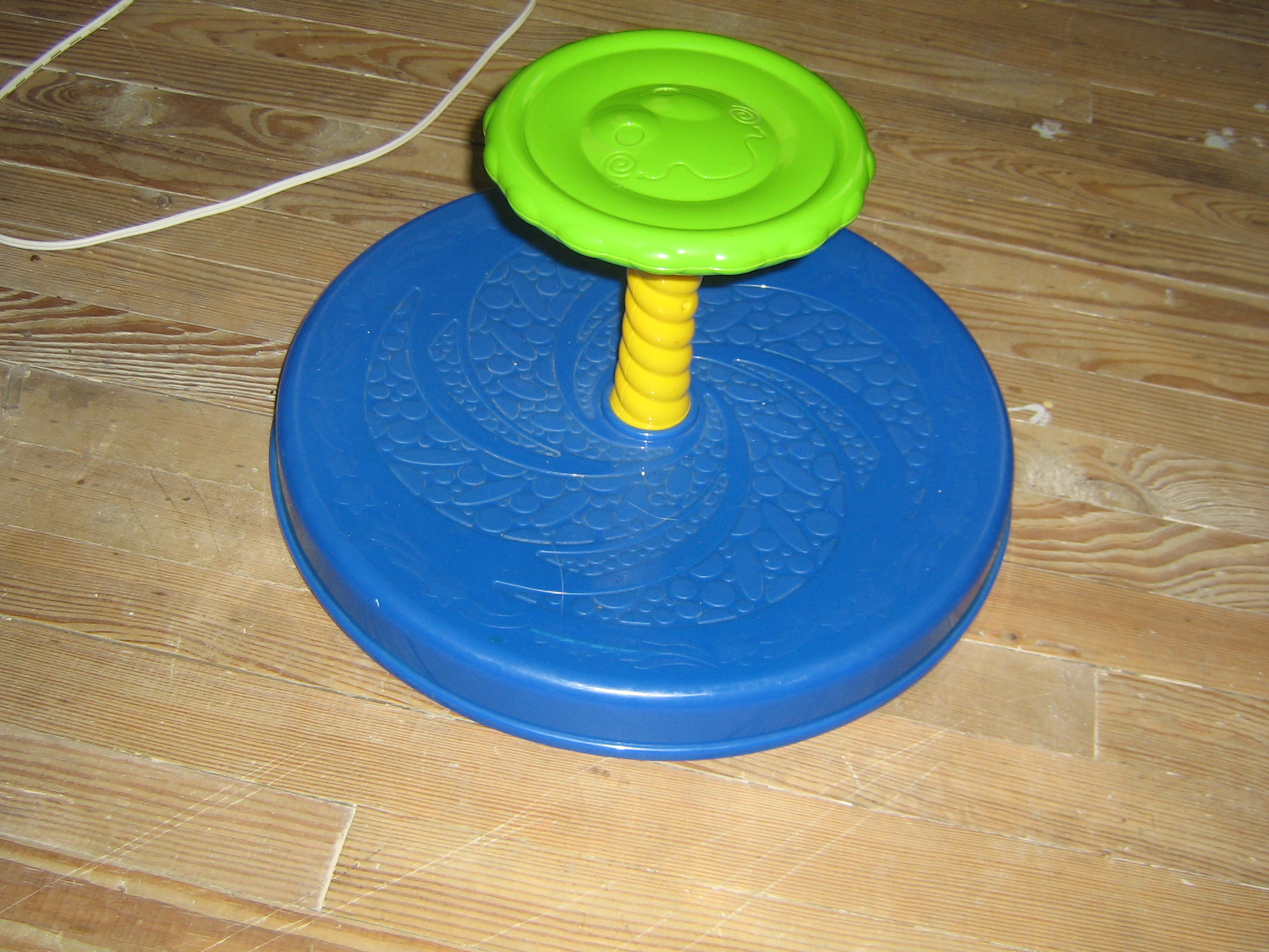 \"Sit and Spin\" toy