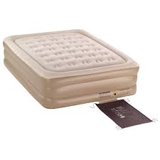 COLEMAN-queen size air bed with pump