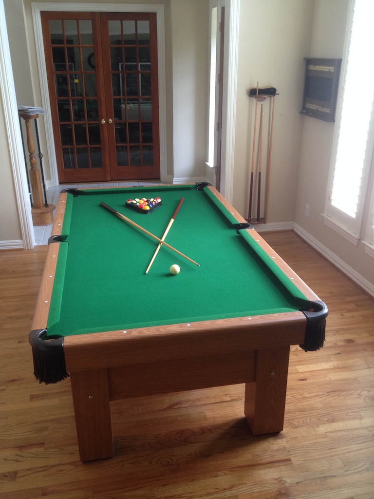 4\'x8\' Pool Table- Will help disassemble and reassemble/level