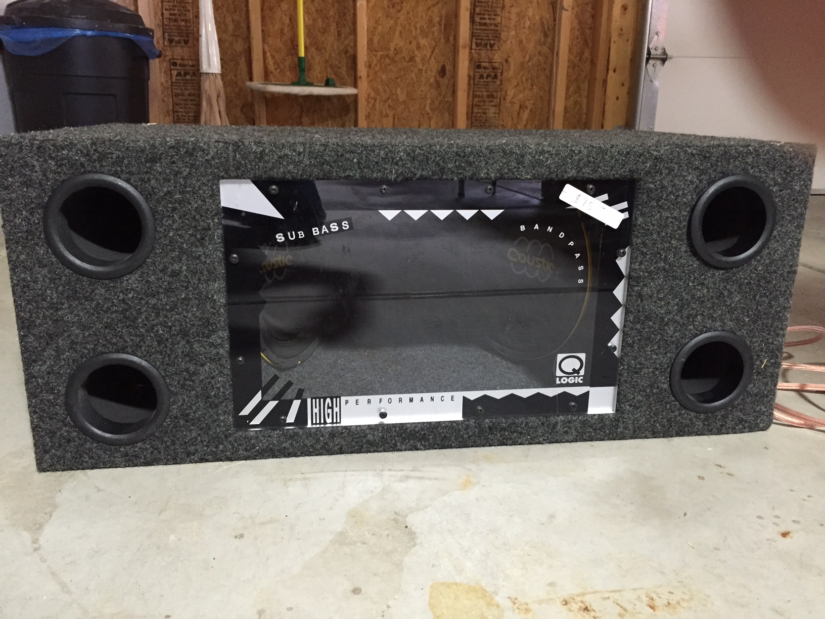 Bandpass Box and Subwoofers